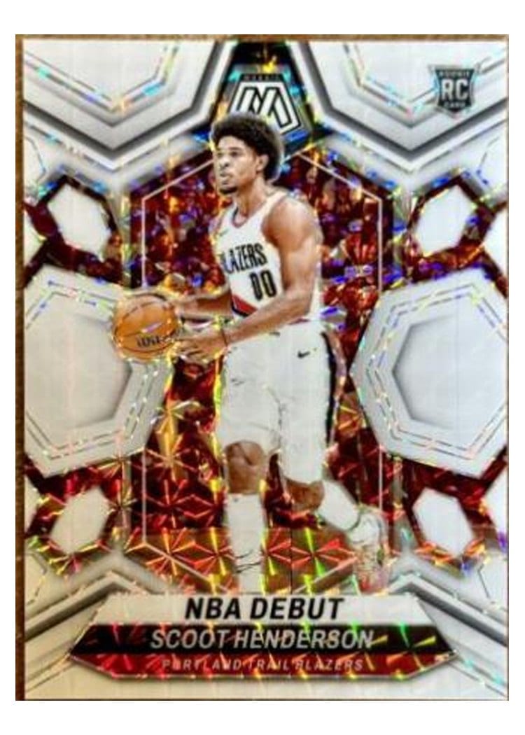 2023-24 Panini Mosaic Base Set Scoot Henderson #255 card