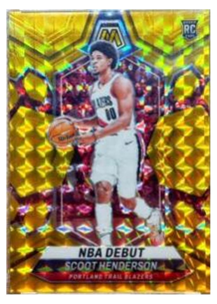 2023-24 Panini Mosaic Base Set Scoot Henderson #255 card