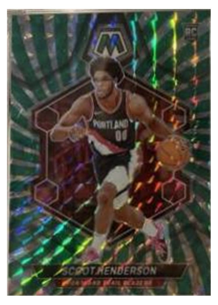 2023-24 Panini Mosaic Base Set Scoot Henderson #255 card