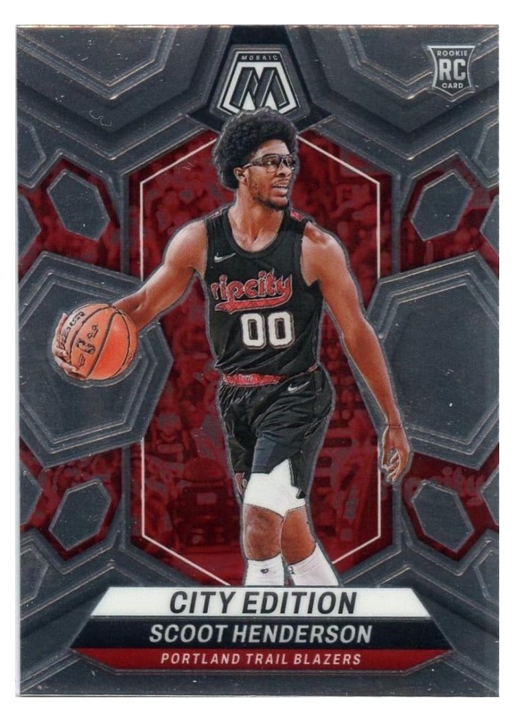 2023-24 Panini Mosaic Base Set Scoot Henderson #275 card
