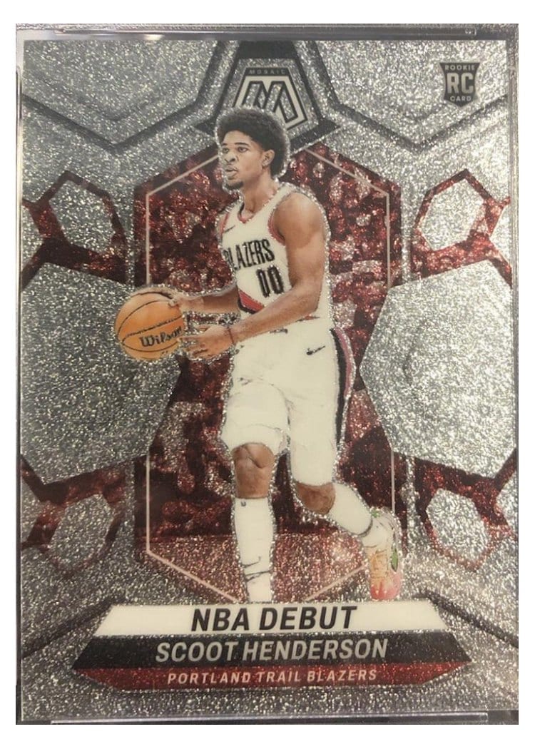 2023-24 Panini Mosaic Base Set Scoot Henderson #275 card