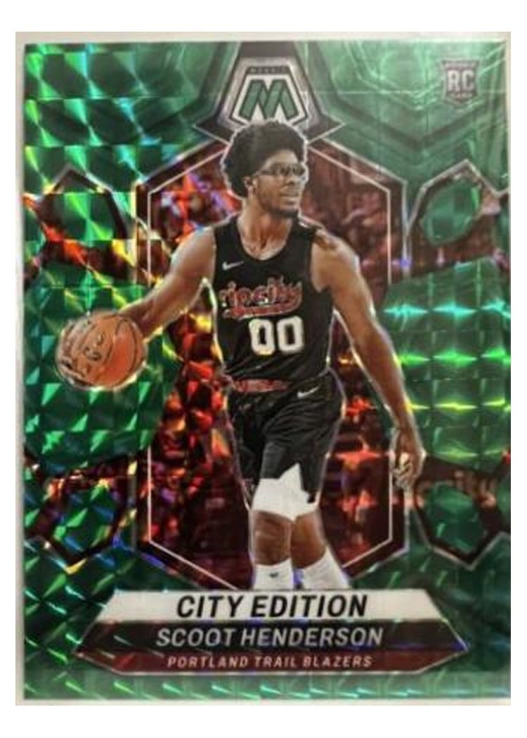 2023-24 Panini Mosaic Base Set Scoot Henderson #275 card