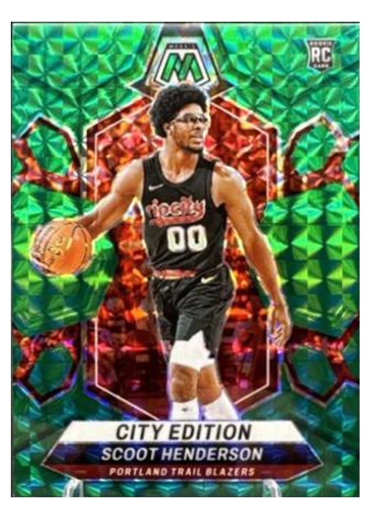 2023-24 Panini Mosaic Base Set Scoot Henderson #275 card