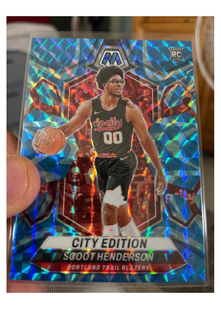 2023-24 Panini Mosaic Base Set Scoot Henderson #275 card