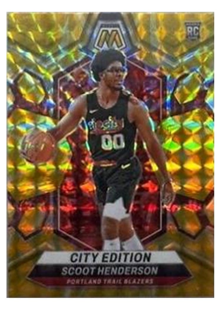 2023-24 Panini Mosaic Base Set Scoot Henderson #275 card
