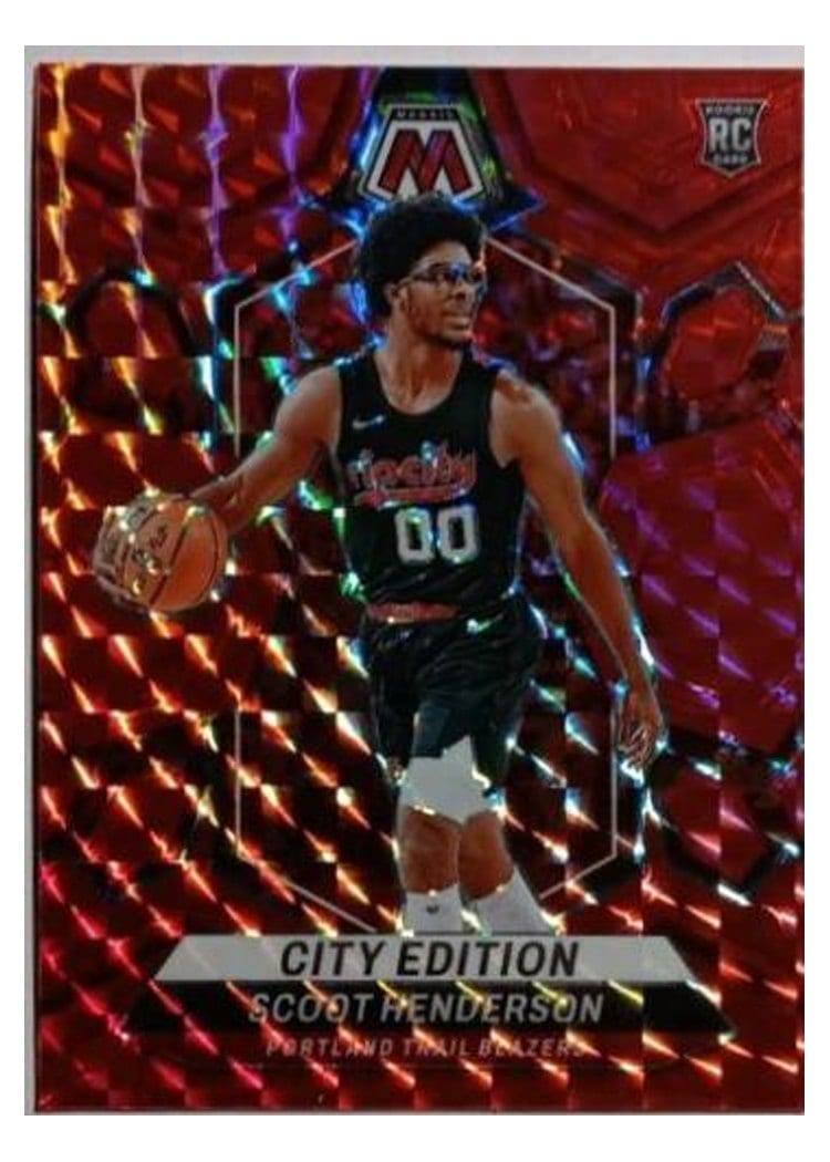 2023-24 Panini Mosaic Base Set Scoot Henderson #275 card