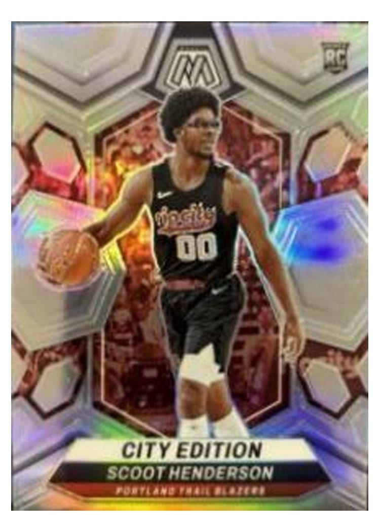 2023-24 Panini Mosaic Base Set Scoot Henderson #275 card