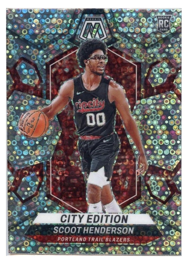 2023-24 Panini Mosaic Base Set Scoot Henderson #275 card
