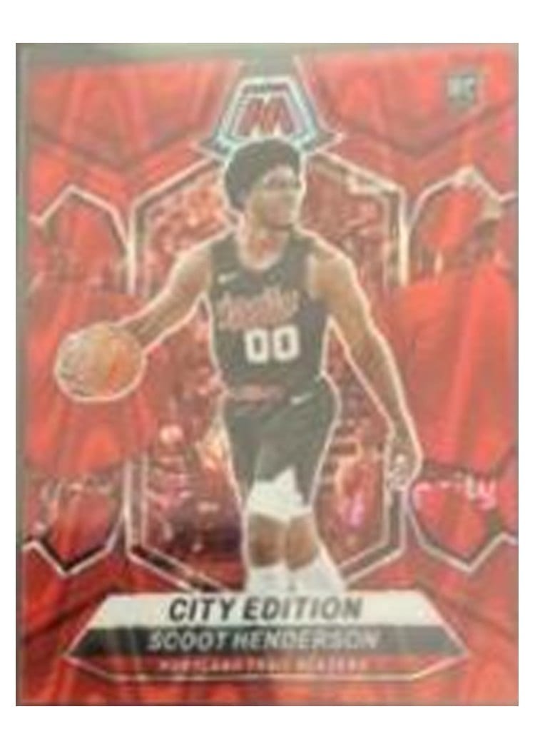 2023-24 Panini Mosaic Base Set Scoot Henderson #275 card