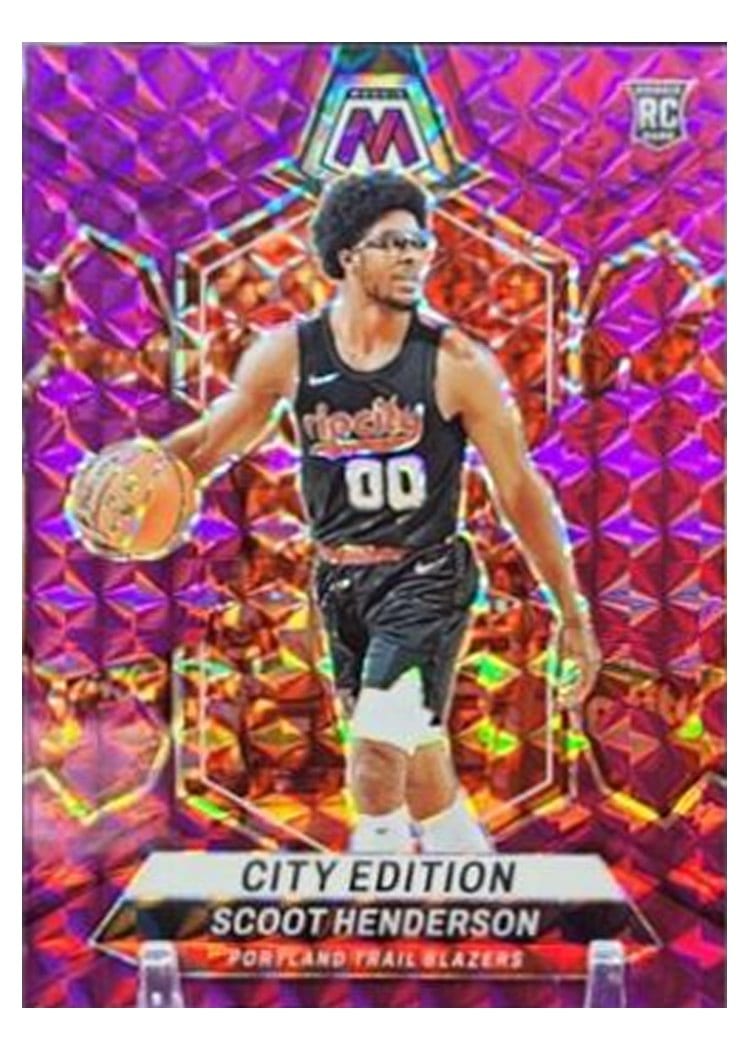 2023-24 Panini Mosaic Base Set Scoot Henderson #275 card