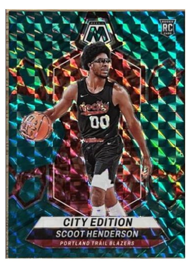 2023-24 Panini Mosaic Base Set Scoot Henderson #275 card