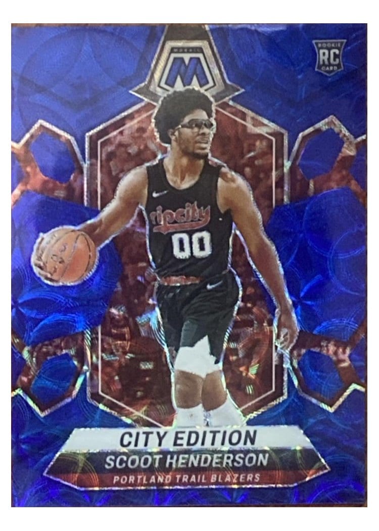 2023-24 Panini Mosaic Base Set Scoot Henderson #275 card