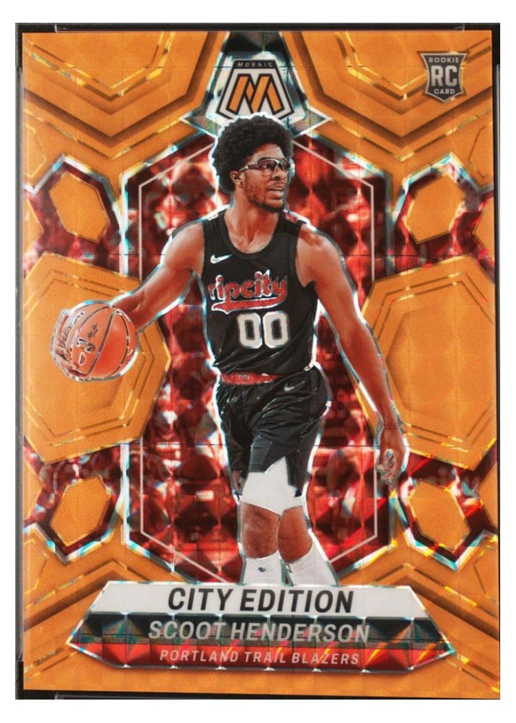 2023-24 Panini Mosaic Base Set Scoot Henderson #275 card