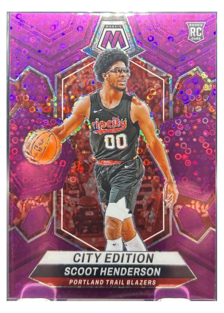 2023-24 Panini Mosaic Base Set Scoot Henderson #275 card