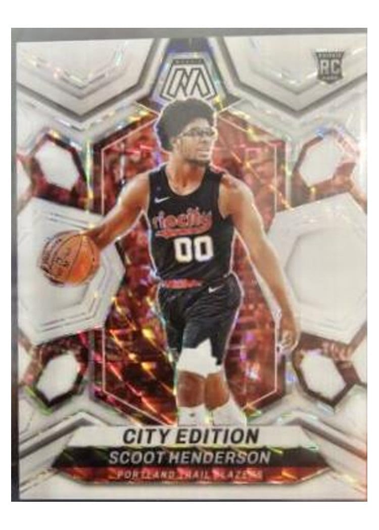 2023-24 Panini Mosaic Base Set Scoot Henderson #275 card