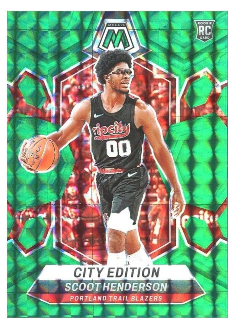 2023-24 Panini Mosaic Base Set Scoot Henderson #275 card