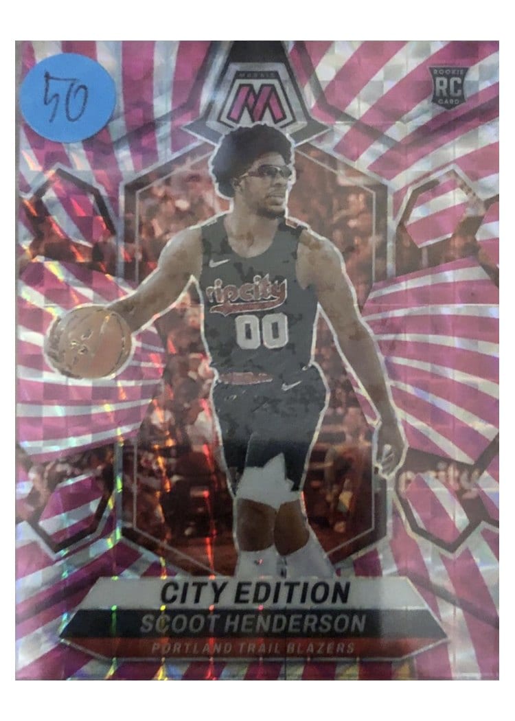 2023-24 Panini Mosaic Base Set Scoot Henderson #275 card