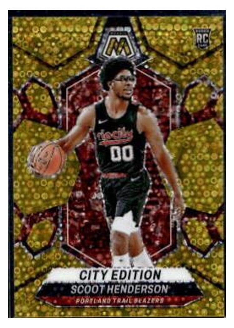 2023-24 Panini Mosaic Base Set Scoot Henderson #275 card