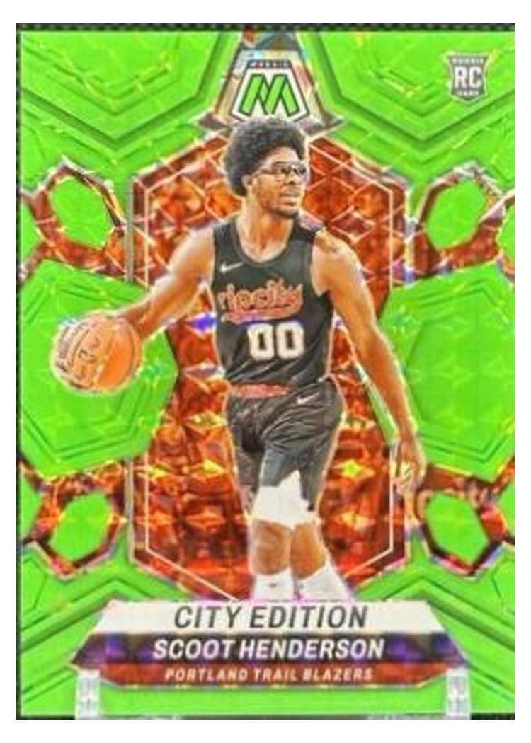 2023-24 Panini Mosaic Base Set Scoot Henderson #275 card