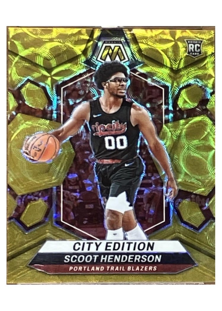 2023-24 Panini Mosaic Base Set Scoot Henderson #275 card