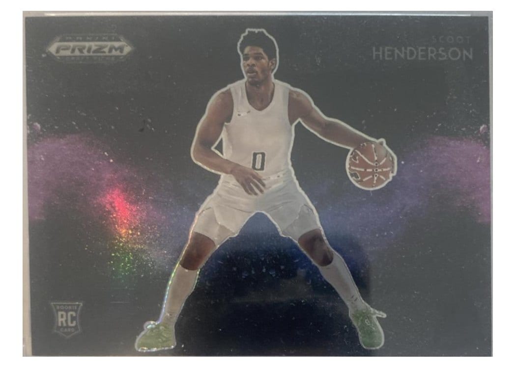 2023-24 Panini Prizm Base Set Scoot Henderson #141 card