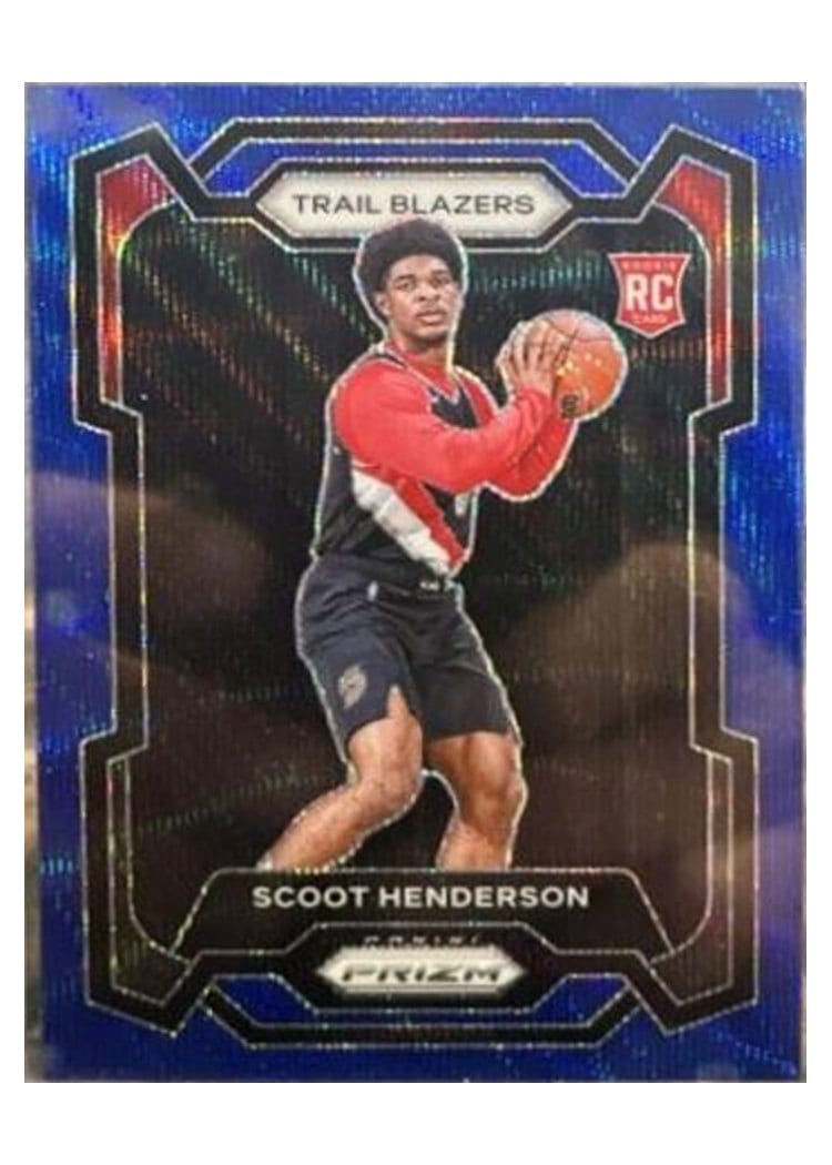 2023-24 Panini Prizm Base Set Scoot Henderson #141 card