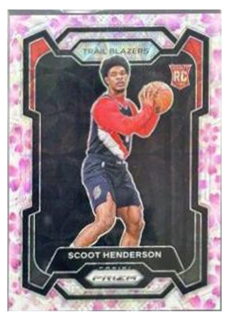 2023-24 Panini Prizm Base Set Scoot Henderson #141 card