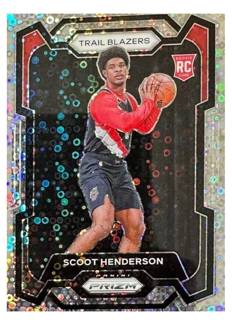2023-24 Panini Prizm Base Set Scoot Henderson #141 card