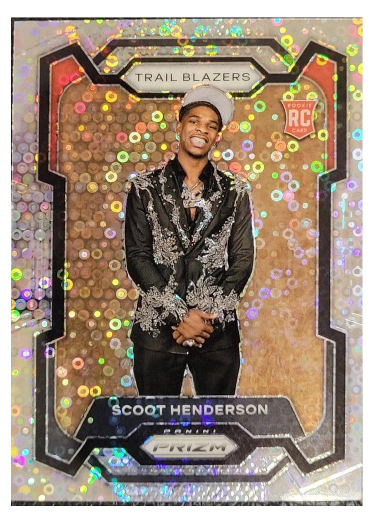 2023-24 Panini Prizm Base Set Scoot Henderson #141 card