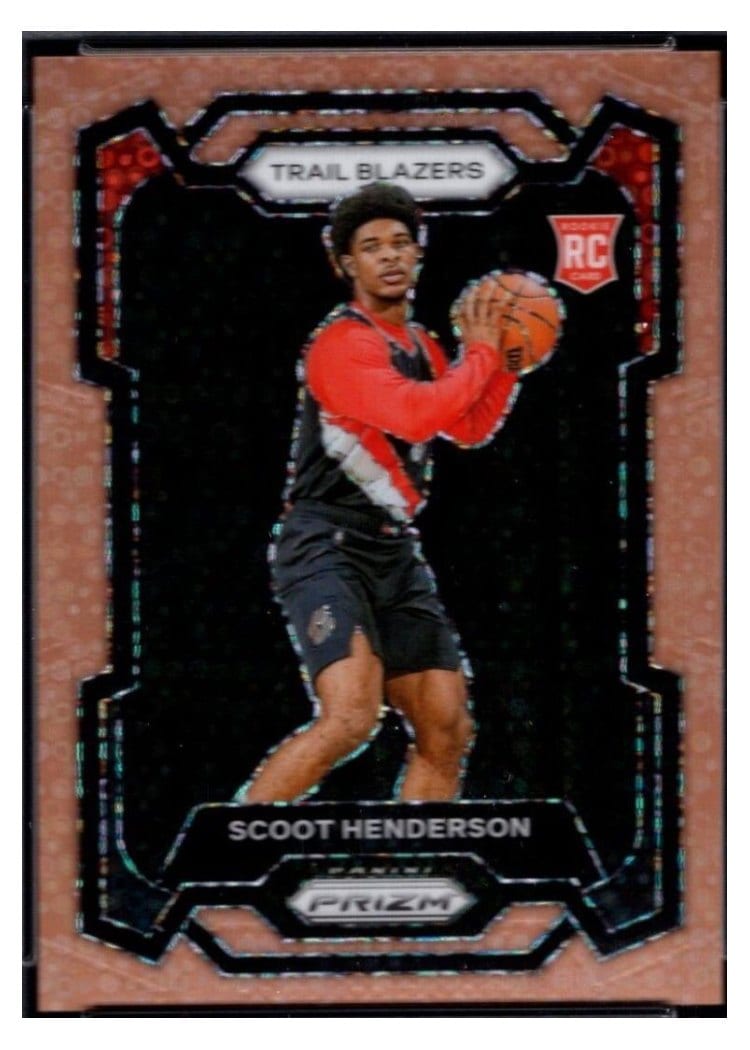2023-24 Panini Prizm Base Set Scoot Henderson #141 card