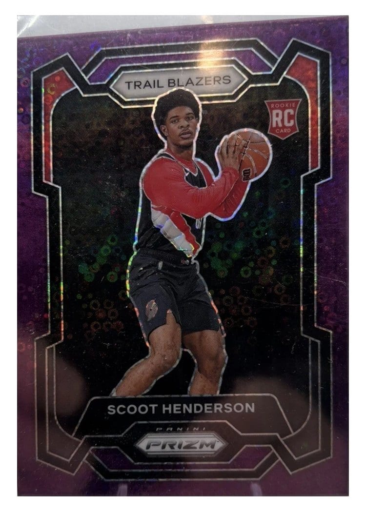 2023-24 Panini Prizm Base Set Scoot Henderson #141 card