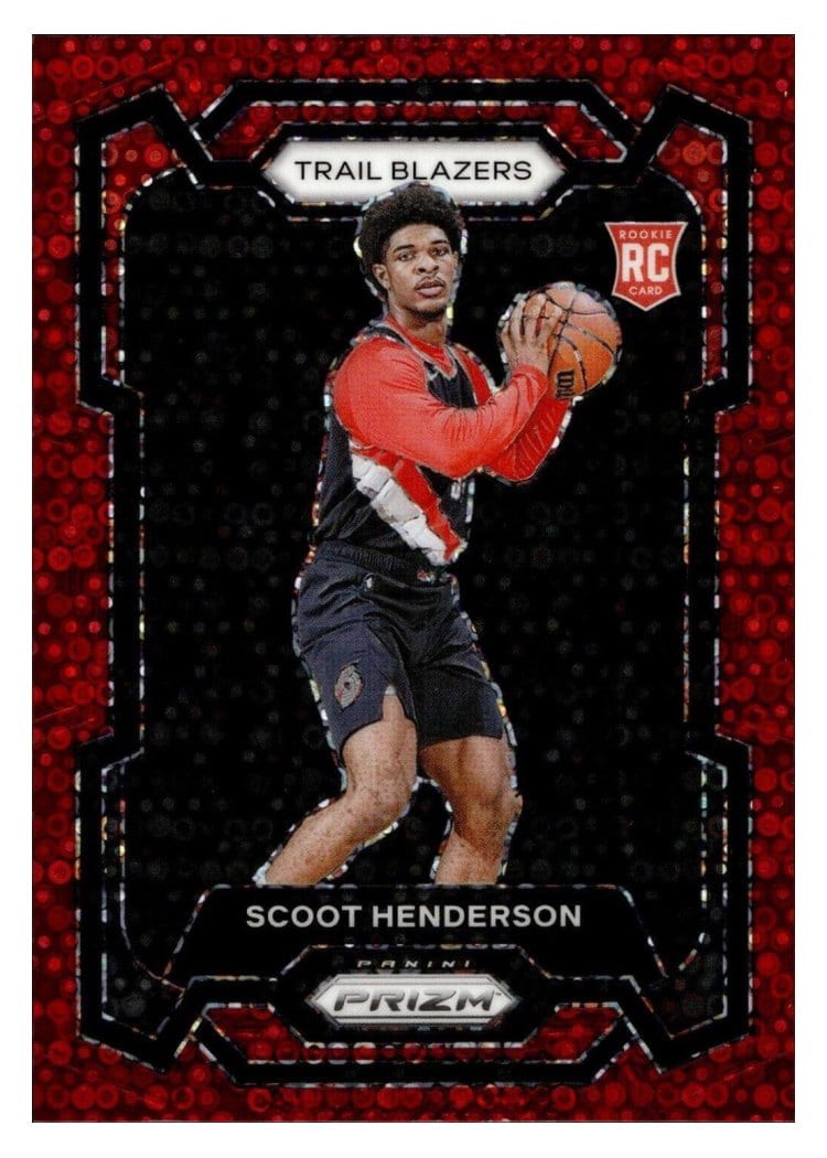 2023-24 Panini Prizm Base Set Scoot Henderson #141 card