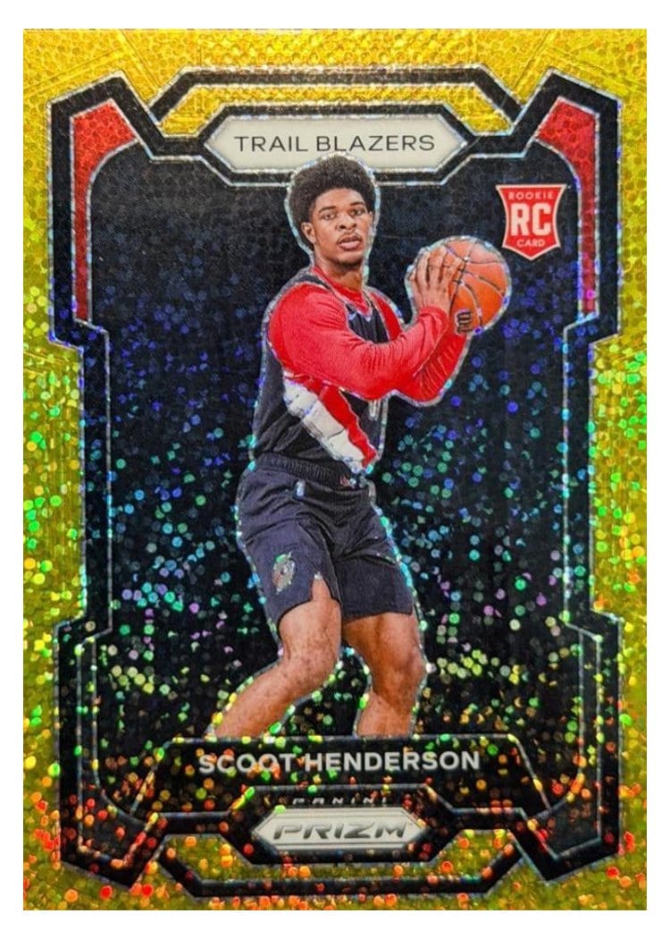 2023-24 Panini Prizm Base Set Scoot Henderson #141 card