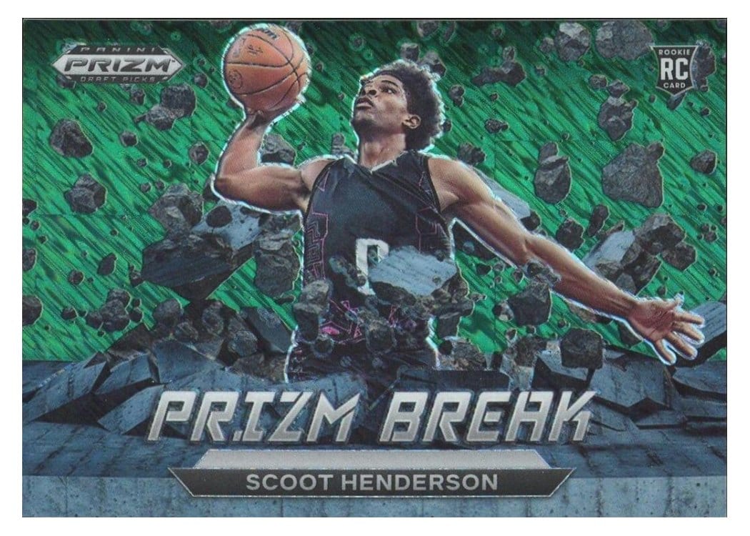 2023-24 Panini Prizm Base Set Scoot Henderson #141 card