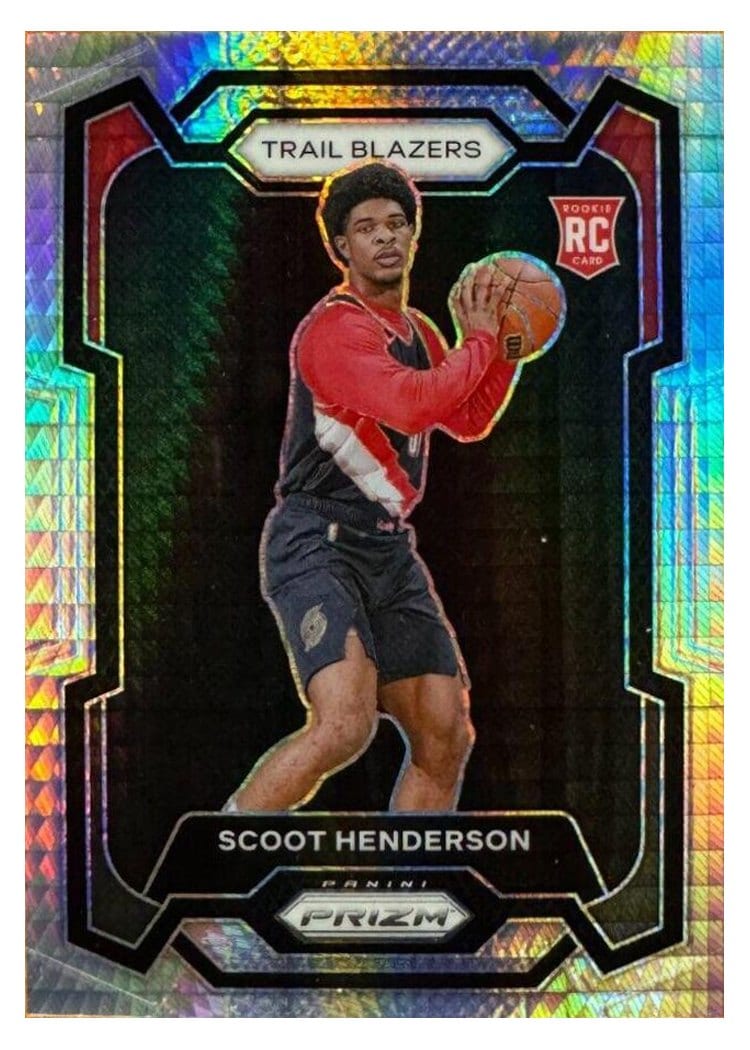 2023-24 Panini Prizm Base Set Scoot Henderson #141 card