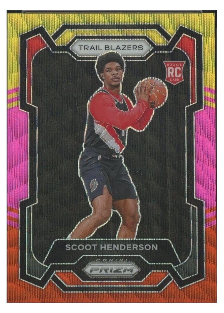 2023-24 Panini Prizm Base Set Scoot Henderson #141 card