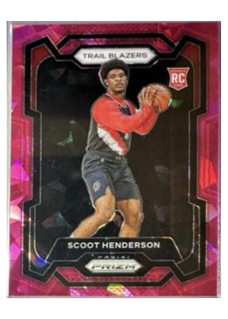 2023-24 Panini Prizm Base Set Scoot Henderson #141 card