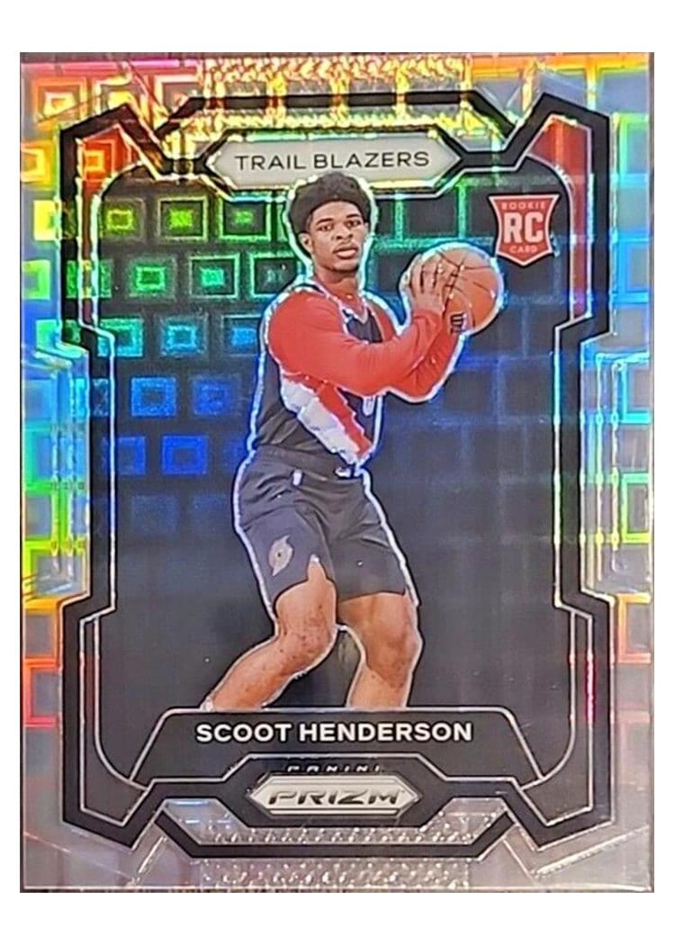 2023-24 Panini Prizm Base Set Scoot Henderson #141 card