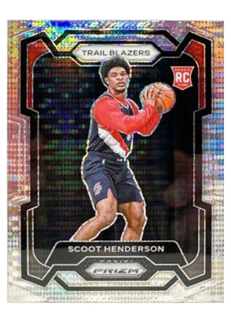 2023-24 Panini Prizm Base Set Scoot Henderson #141 card