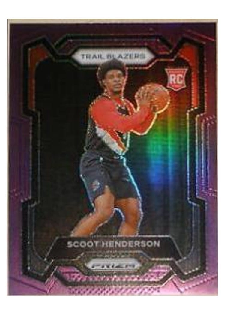 2023-24 Panini Prizm Base Set Scoot Henderson #141 card