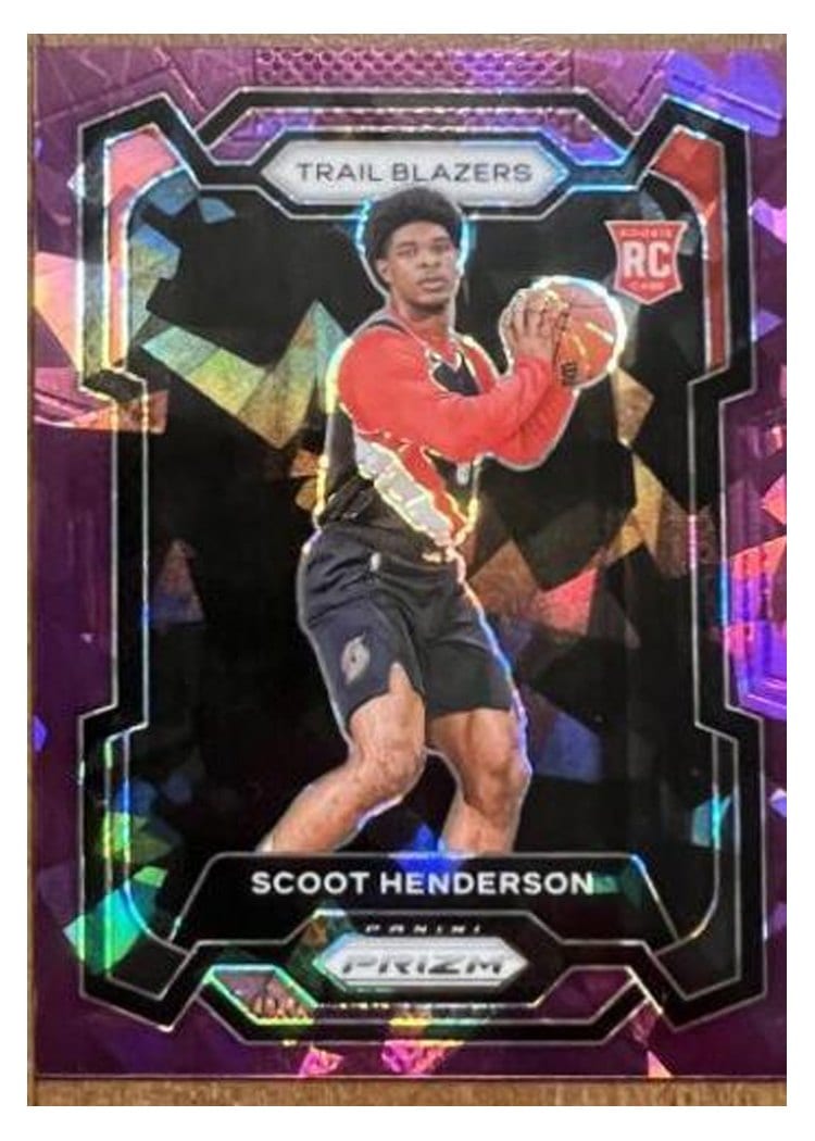 2023-24 Panini Prizm Base Set Scoot Henderson #141 card