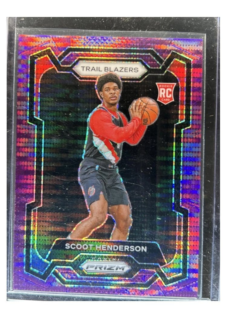 2023-24 Panini Prizm Base Set Scoot Henderson #141 card