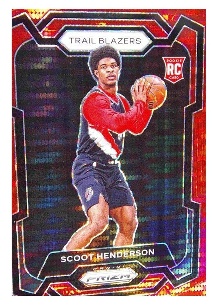 2023-24 Panini Prizm Base Set Scoot Henderson #141 card