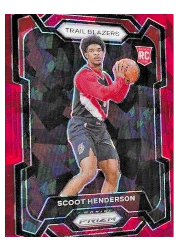 2023-24 Panini Prizm Base Set Scoot Henderson #141 card