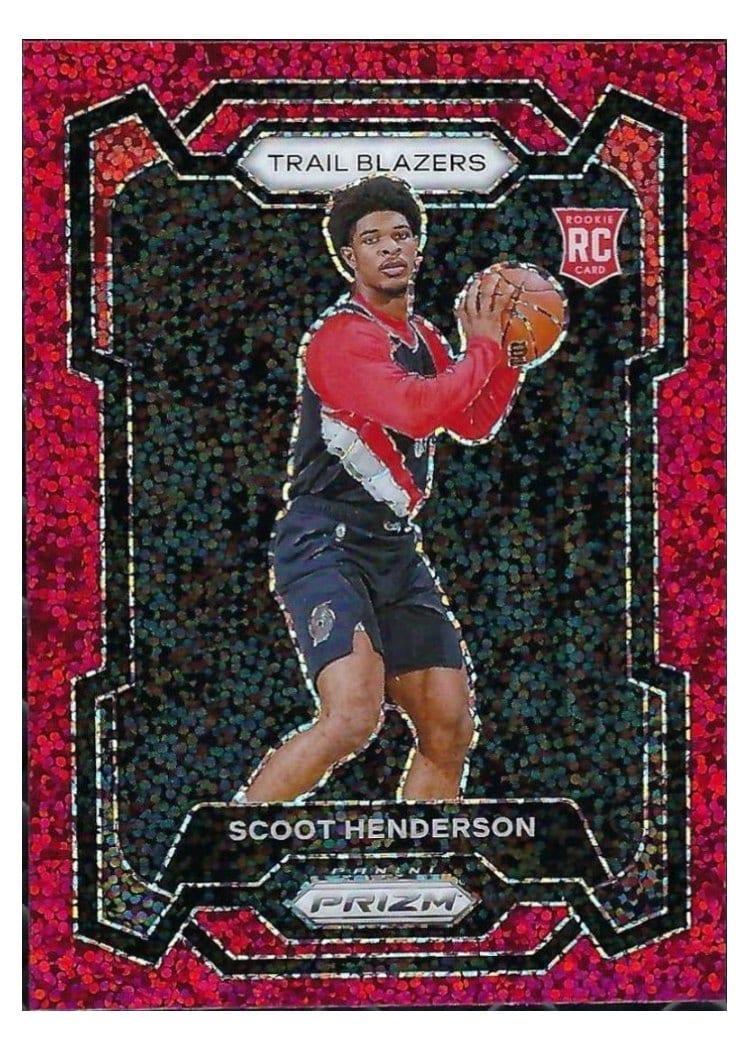 2023-24 Panini Prizm Base Set Scoot Henderson #141 card