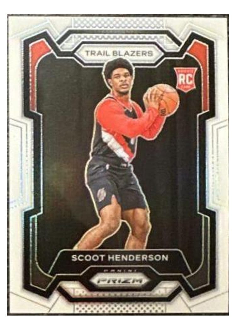 2023-24 Panini Prizm Base Set Scoot Henderson #141 card