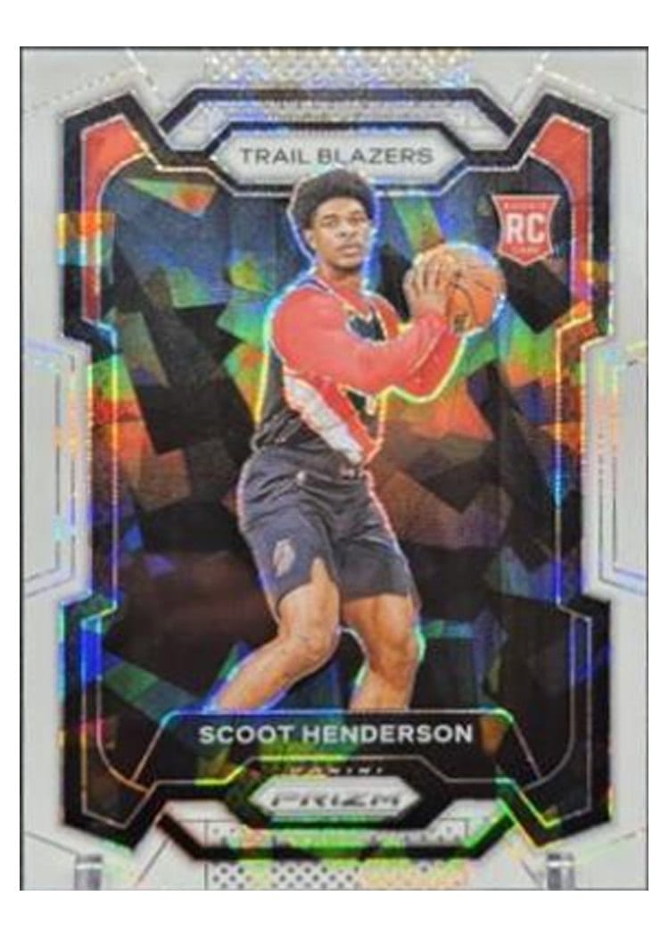 2023-24 Panini Prizm Base Set Scoot Henderson #141 card