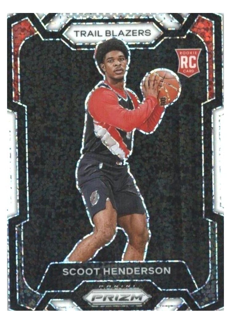 2023-24 Panini Prizm Base Set Scoot Henderson #141 card