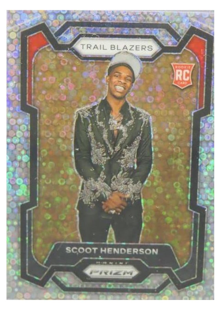 2023-24 Panini Prizm Base Set Scoot Henderson #141 card