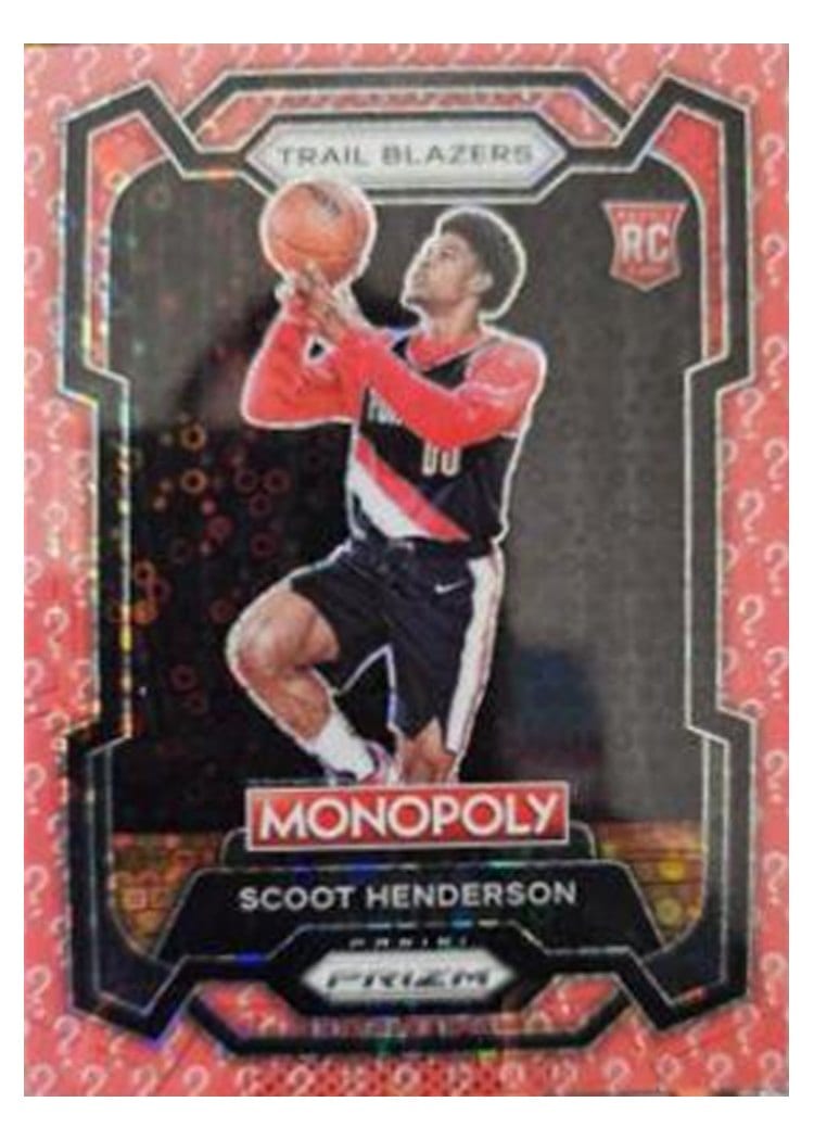 2023-24 Panini Prizm Monopoly Base Set Scoot Henderson #75 card
